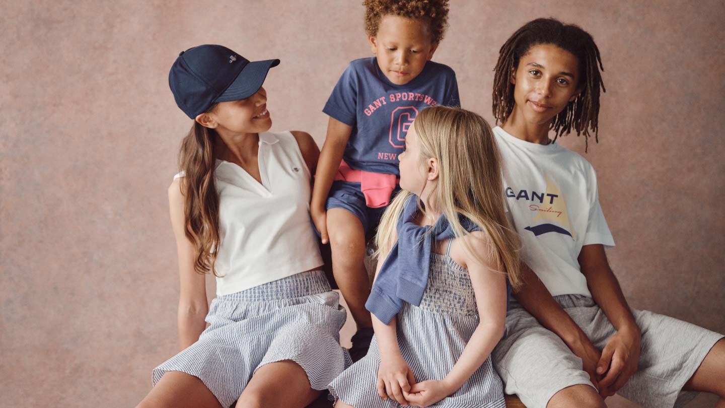 Gant Kids Orange Fashion Regular Fit T-Shirt